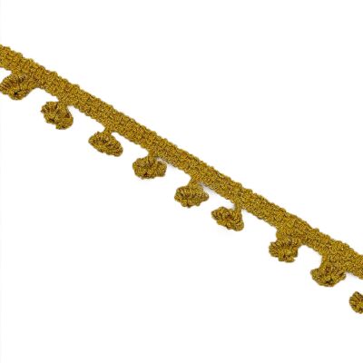 Fleco de madroños dorado (3cm)