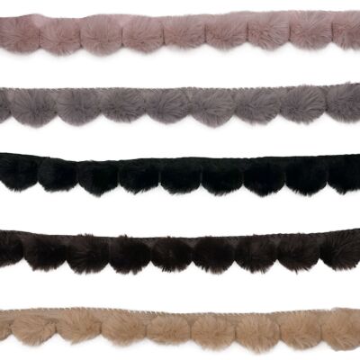 Madroños de pelo extra suave (3.5cm)